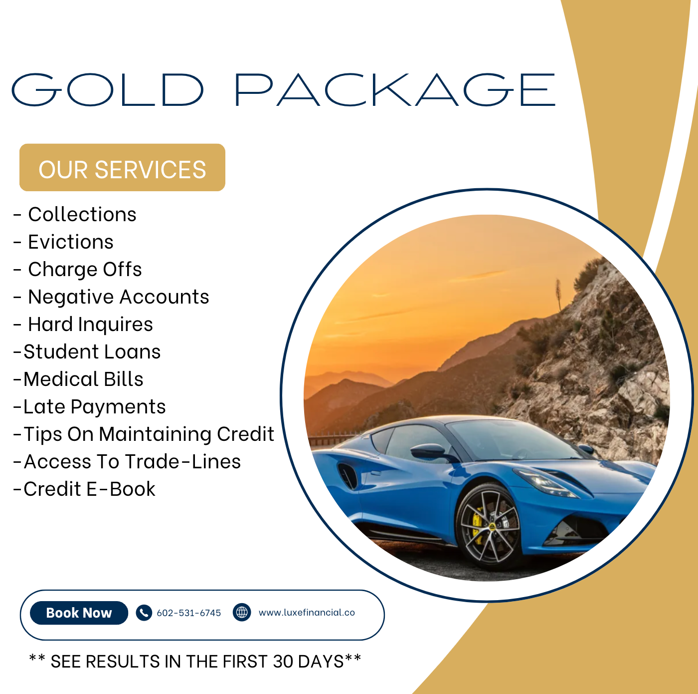 CREDIT REPAIR- GOLD PACKAGE